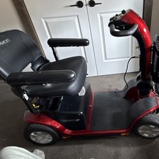 Pride Victory 4-Wheel Mobility Scooter Red Black