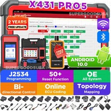 LAUNCH X431 PRO 5 PAD V+ Car Diagnostic Scann...