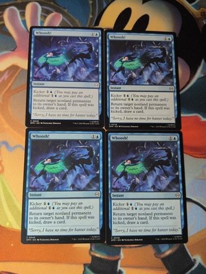 WHOOSH! x4 mtg NM-M Marvel's Spider-Man 4 Common