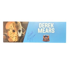 Derek Mears Autographed Nickel City Comic Con Nameplate