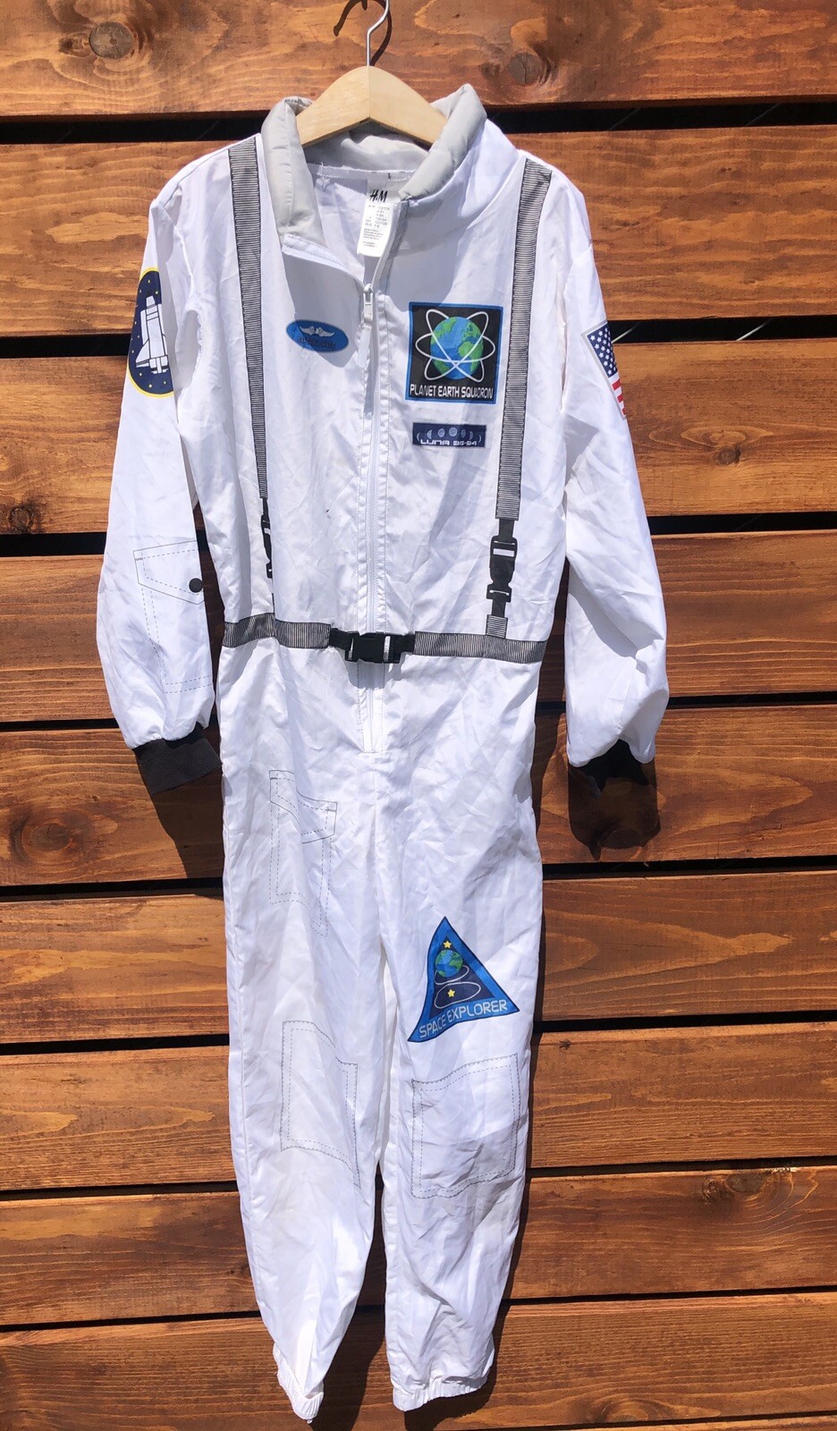 H\u0026M Kids Astronaut Nasa Costume Size 