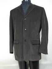 Brooks Brothers Short Car Coat. Olve corduroy cotton. XL