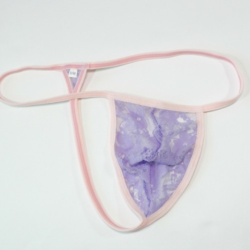 K699 K6999 Herren String Beutel Tanga Dreieck Rücken Stretchbar Spitze Blumenmuster - Bild 15 von 19
