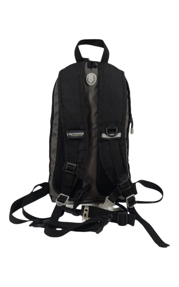 Рюкзак Outdoor Products для пеших прогулок/велоспорта маленький регулируемый черный/серый... - Изображение 3 из 4