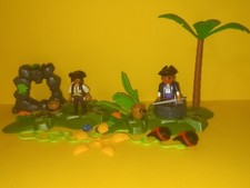 Playmobil Ersatzteile f&uuml;r 70414 Piraten Schatzversteck Pirates Brunnen Palme
