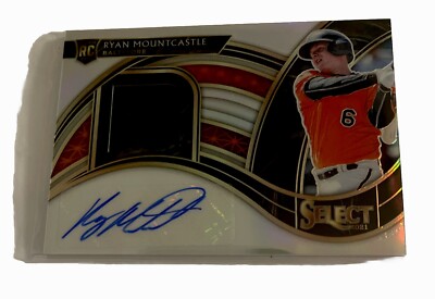 Panini, Select Patch+Autograph,Ryan Mountcastle, Baltimore Orioles,New Mint Cond