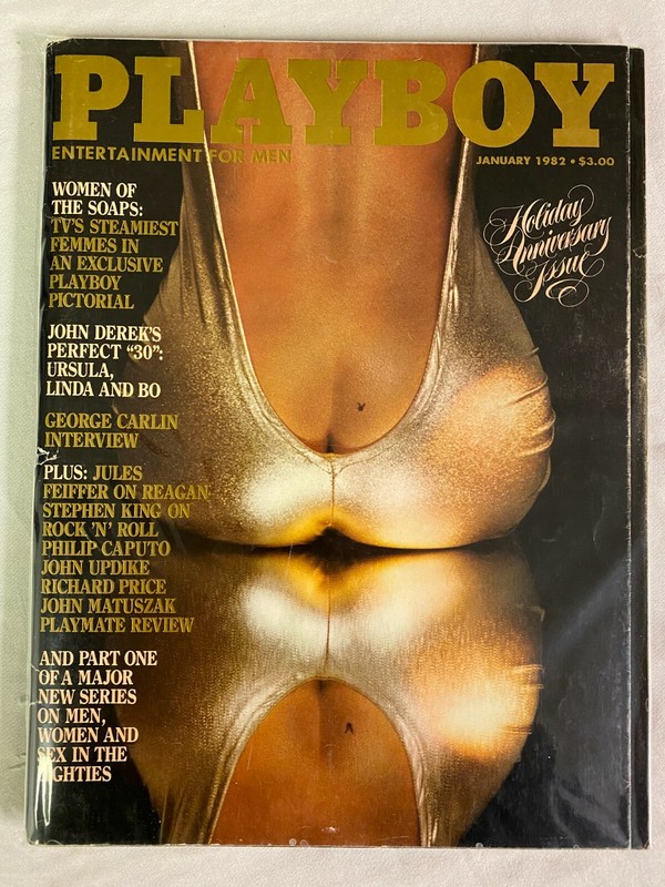 Playboy -January 1982 - Bo Derek  Linda Evans - Stephen King