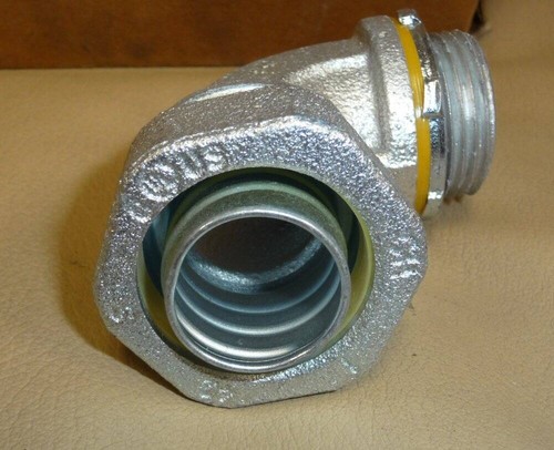(10) Crouse-Hinds 1" 90 Grad Winkel Stecker flüssigkeitsdichter Stecker LT10090 NEU - Bild 4 von 5