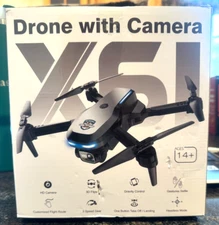 1080P HD Camera FPV Drone with Adjustable Angle Portable and Foldable Design 