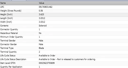 SMP Vapor Canister Purge Solenoid for 2004-2007 JEEP LIBERTY - Image 4 of 4