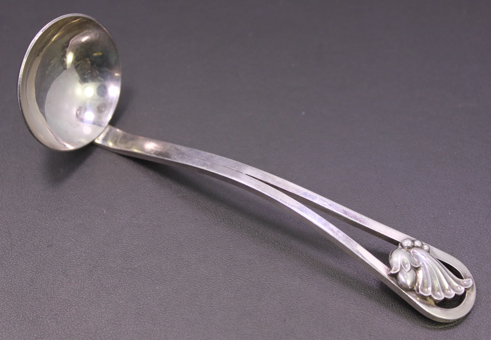 George Jensen USA // La Paglia Midcentury 5 3/4" Sauce Ladle 104 ~ FACTORY ERROR