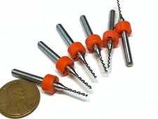 6 Pieces 1.1mm Micro Drill Bits 3D Printer Nozzle Cleaning PCB kit Extruder