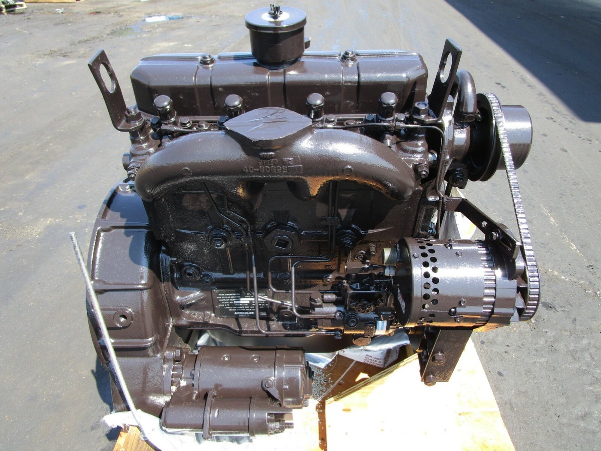 GOVERNMENT REBUILT HERCULES D198 DIESEL ENGINE | eBay