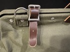 Gotham Textile Cotton Canvas & Leather Olive Green Weekender Duffle Tool Bag — photo 7