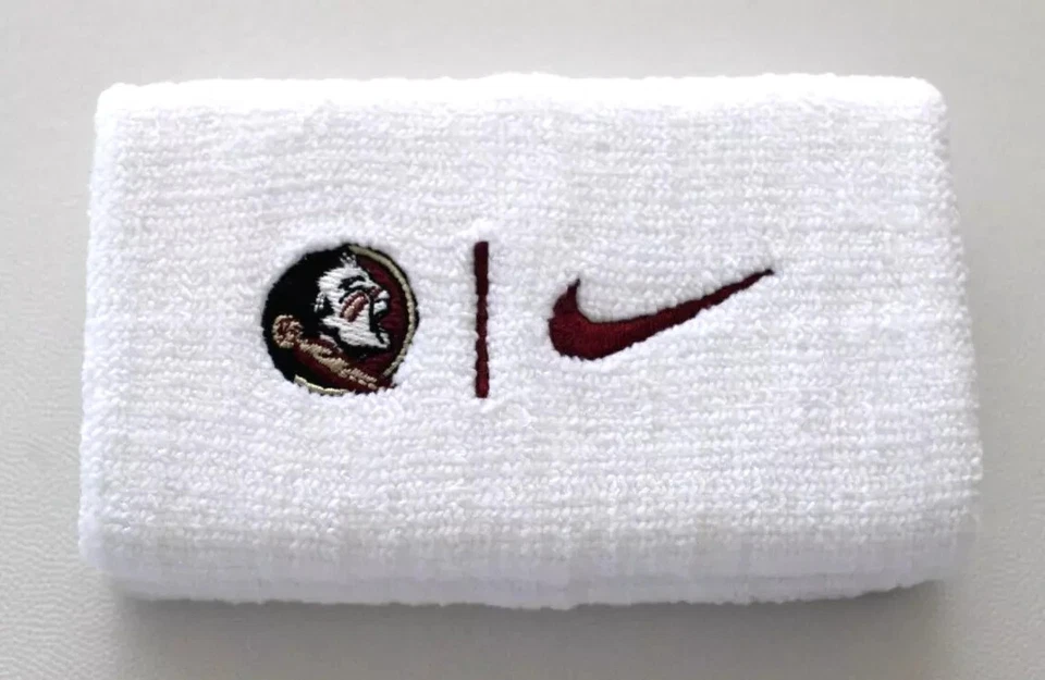 Nike Florida State Seminoles Doublewide Wristbands Adult NCAA - Image 2 of 3