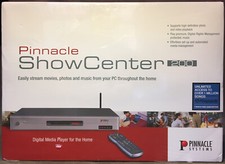 Pinnacle Showcenter 200 Fanless Multimedia Player/streamer Wi-fi New Old Stock