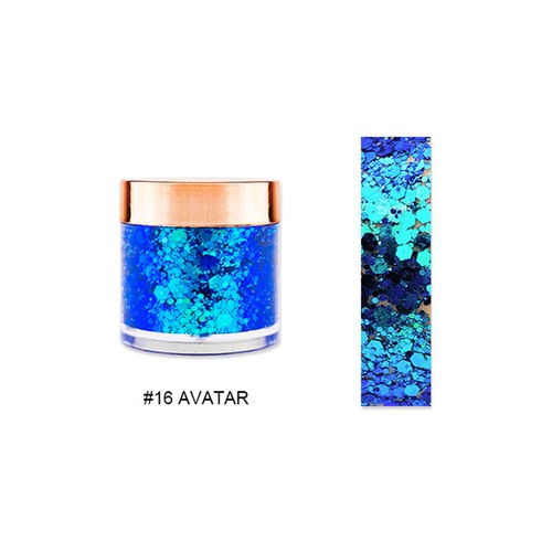 Chameleon Sequin Chrome Multi Pigments Glitter Lasting Eyeshadow Shadow Long UK - Picture 33 of 33