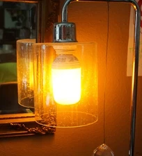 Candle Light Amazon Flame Bulb, Flickering, Orange, 2 Pack