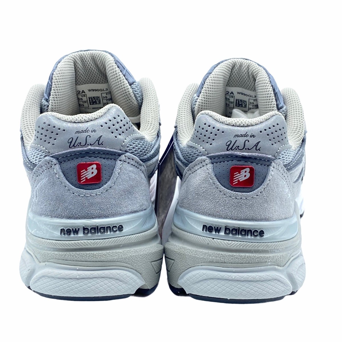 Size 5 - New Balance 990v3 Made In USA Grey W for sale