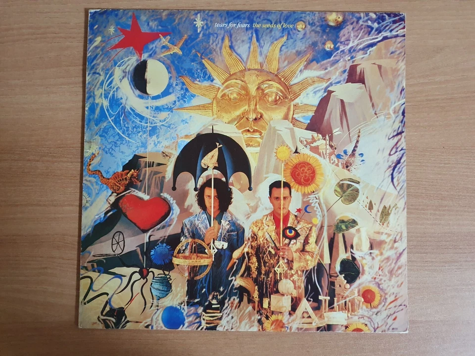 Tears For Fears – The Seeds Of Love 1989 Korea Orig Vinyl LP Insert - Image 2 of 4