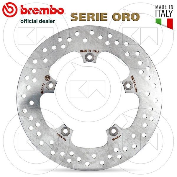 Brembo Serie Gold 68B407C2 Bremsscheibe Vorne Fest Yamaha X-Max 125 Jahr 2006-image