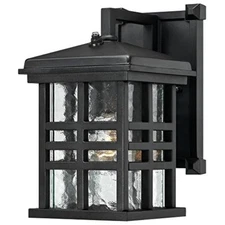 Westinghouse 62045 Caliste 1 Light Outdoor Wall Lantern w/ Dusk to Dawn Sensor