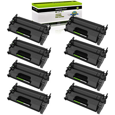 8 Fit For HP Laserjet M402dw MFP M426fdn CF226A 26A Black Laser Toner Cartridges