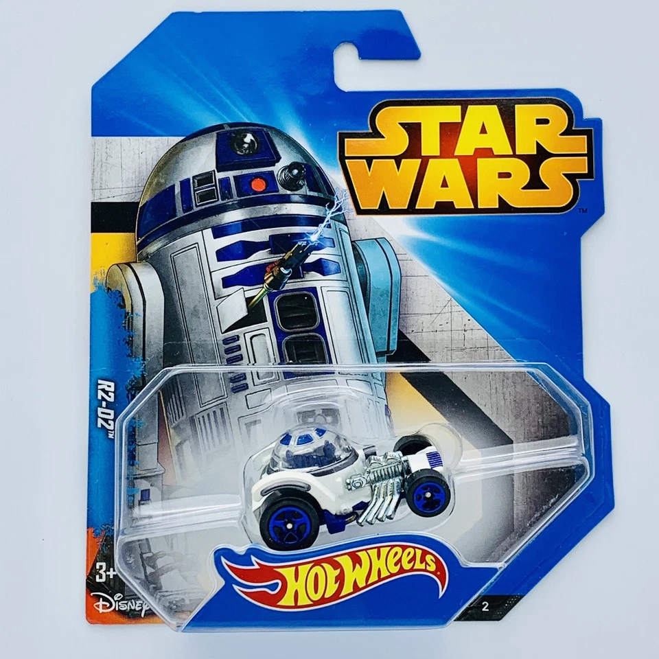 2014 Mattel Hot Wheels Star Wars R2-D2 синий пакет - H - Изображение 2 из 3