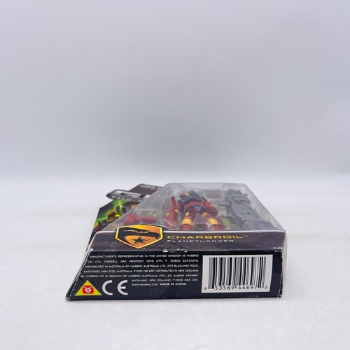 Charbroil Flamethrower G.I. Joe Rise Of Cobra 3.75" HASBRO NIP - Picture 13 of 19