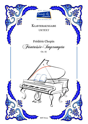 Klavier Noten : Fantaisie Impromptu, Op. 66, Chopin (Einzelausgabe)