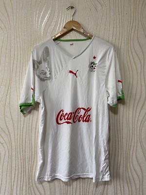 ALGERIA 2010 2011 HOME FOOTBALL SHIRT SOCCER JERSEY PUMA sz XL | eBay