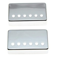 KAISH 2pcs Humbucker Guitar Pickup Cover Brass Humbucker Pickup Covers 50mm/5...