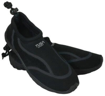 TUSA BLACK NEOPRENE Water shoe slippers for Snorkelling Beach use  Swimming UK
