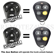 2 Remote For Avital Aftermarket Keyless Entry Car Key Fob Control EZSDEI474S
