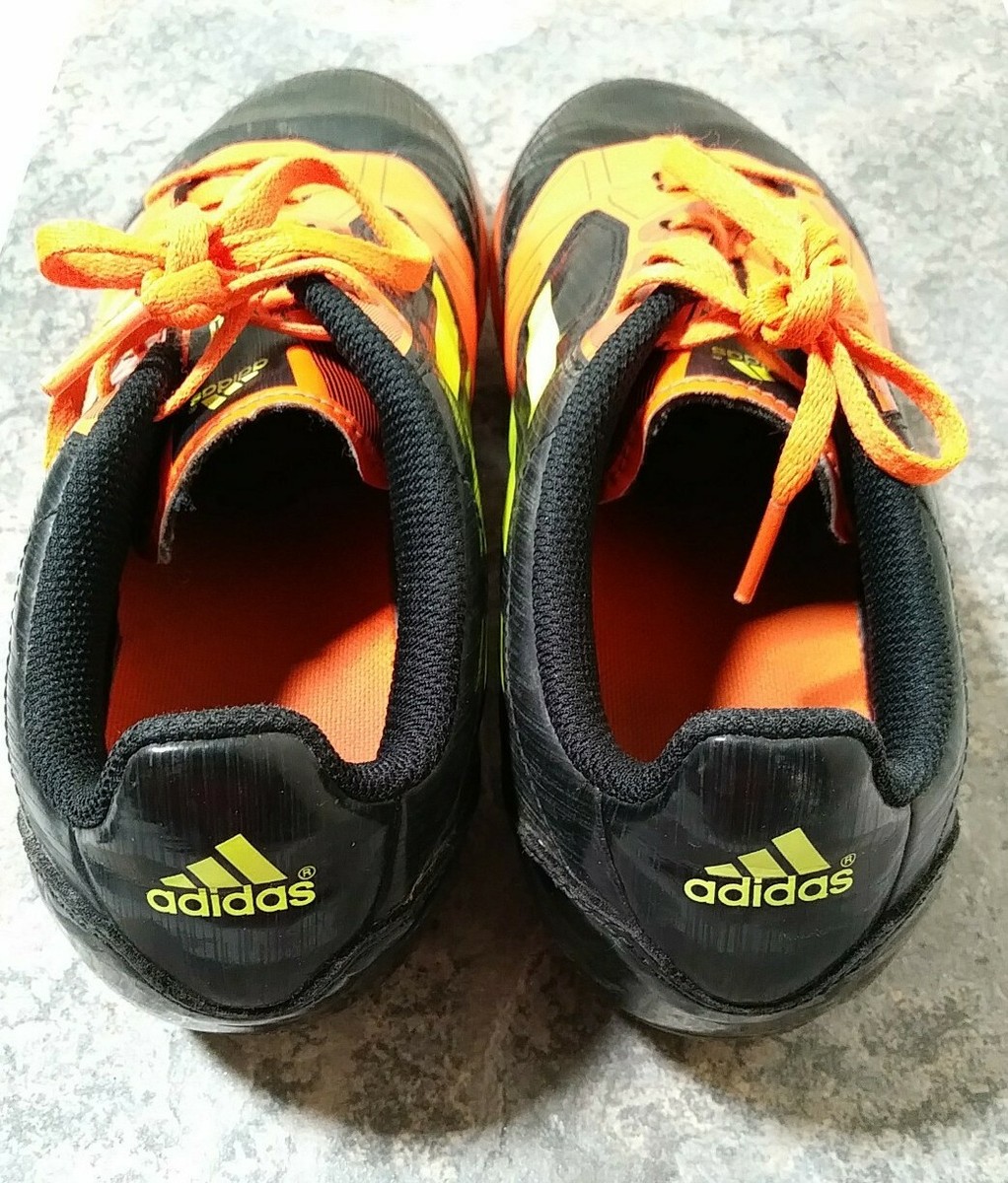 シューズ F50+ Adidas adiZero F50 TRX FG G45872 Football Soccer RARE Black Orange