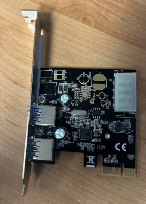 2 port USB 3.0 PCIe Express Card