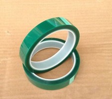 10mm x 100ft Green PET Tape High Temperature Heat Resistant