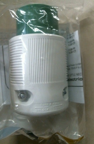 Leviton 30A 125V 3-Wire Angle Power Plug (TT-30P) - Outdoor, Right-Angle Design 9 thumbnail image