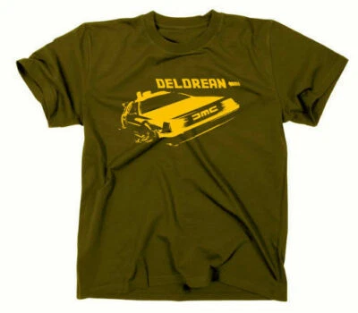 Delorean Fan T-Shirt Zurück in die Zukunft Flux Kompensator Back To The Future
