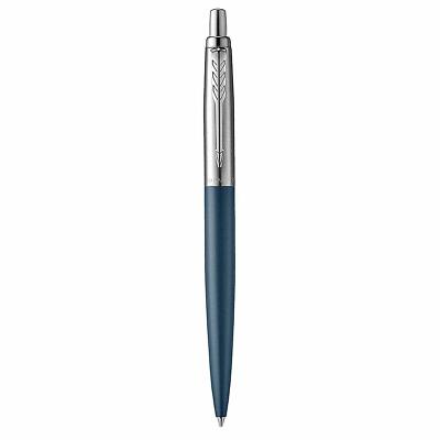 Parker Jotter  Xl   Metal  Matte Blue Ballpoint New In Box Large Pen 2068359