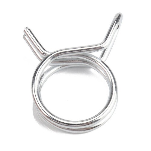 285PCS 12 Sizes Stainless Double Wire Fuel Line Hose Tube Clamp Spring ...