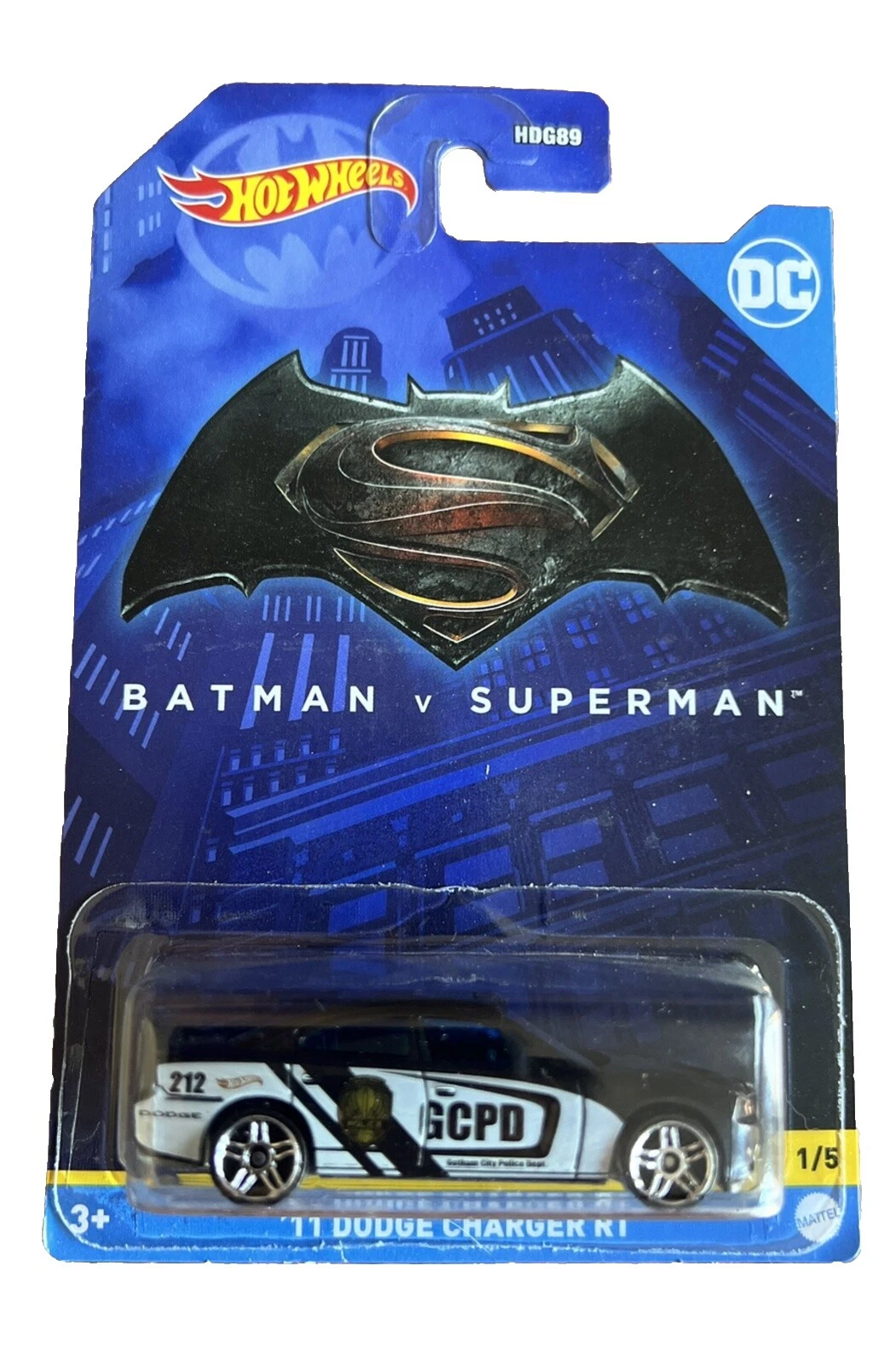 Hot Wheels Superman Dodge vehículos diecast y de juguete