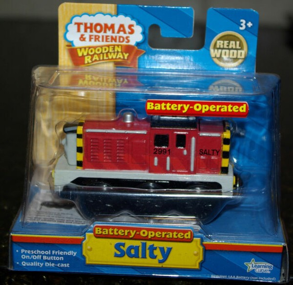 battery operated wooden thomas