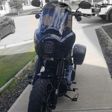 Front Upper Fairing w/ 15" Windshield For Harley Dyna StreetBob FXDB 2006-2017