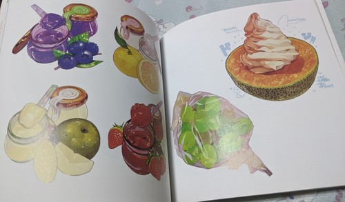 Ama Terror Mao Momiji Art Book Japanese Sweets Illustrations Cute Desserts - Picture 12 of 12