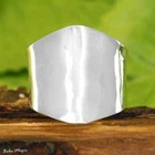 Wide Band Simple 925 Sterling Silver Band &Statement Ring Handmade Ring All size