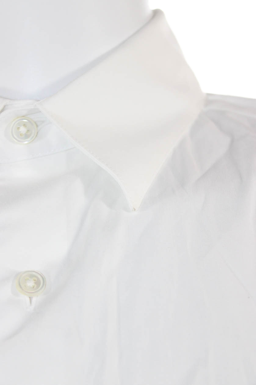Theory Mens Cotton Collared Basic Button Down Shi… - image 2