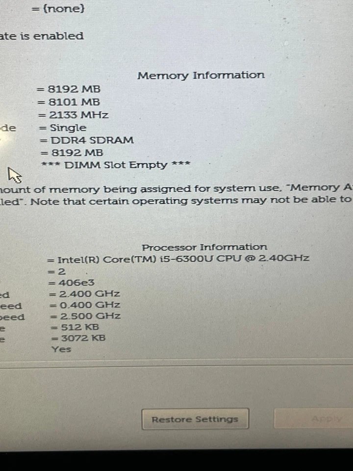 Lot of 5 DELL Latitude Rugged 7214 i5-6300U @ 2.40 Gz 8GB NO HDD NO OS READ - Image 3 of 4