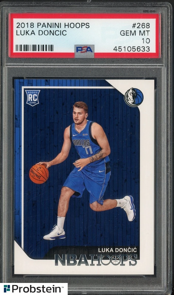 Luka Dončić 10 Graded Basketball Rookie Sports Trading Cards