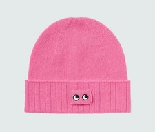 Uniqlo x Anya Hindmarch Mütze 100% Kaschmir - Rosa - Neu